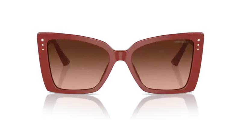 Jimmy Choo Sunglasses Butterfly Red Frame JC5001B 50135M