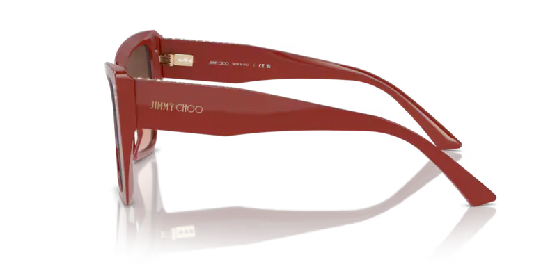 Jimmy Choo Sunglasses Butterfly Red Frame JC5001B 50135M