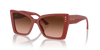 Jimmy Choo Sunglasses Butterfly Red Frame JC5001B 50135M Jimmy Choo
