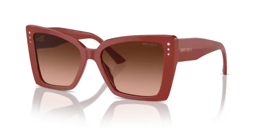 Jimmy Choo Sunglasses Butterfly Red Frame JC5001B 50135M