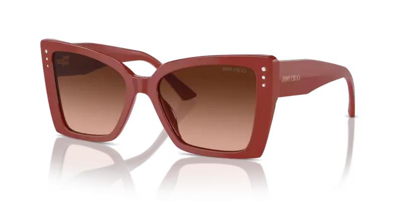 Jimmy Choo Sunglasses Butterfly Red Frame JC5001B 50135M