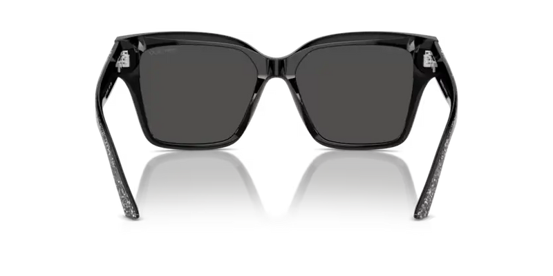 Jimmy Choo Pillow Sunglasses Black Glitter Frame JC5003 503687