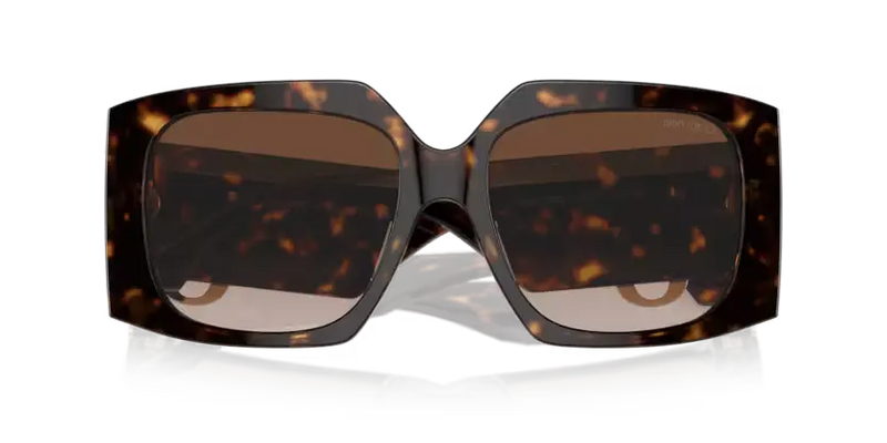 Jimmy Choo Butterfly Sunglasses Havana Frame JC5006U 500213