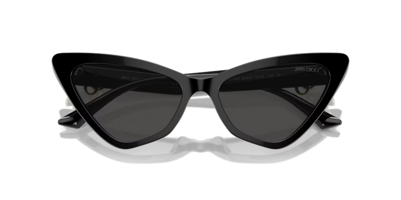 Jimmy Choo Cat-Eye Sunglasses Black Frame JC5008 500087