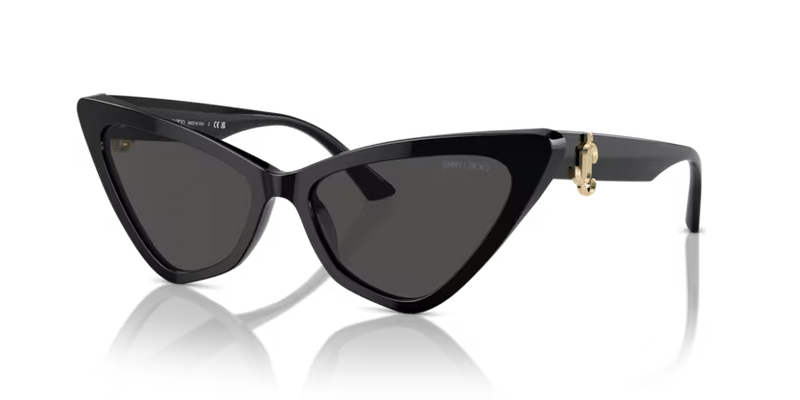 Jimmy Choo Cat-Eye Sunglasses Black Frame JC5008 500087
