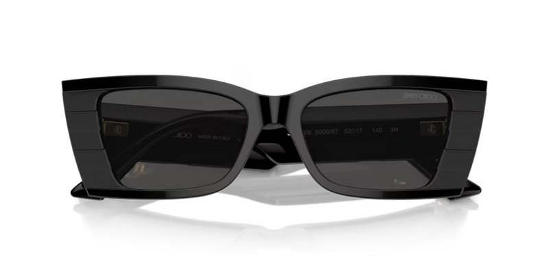 Jimmy Choo Avenue Sunglasses Rectangle Black Frame JC5009 500087