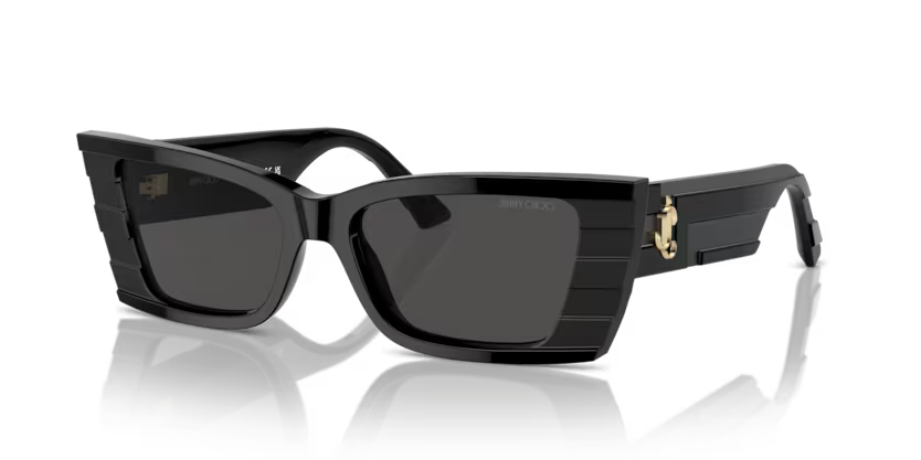 Jimmy Choo Avenue Sunglasses Rectangle Black Frame JC5009 500087