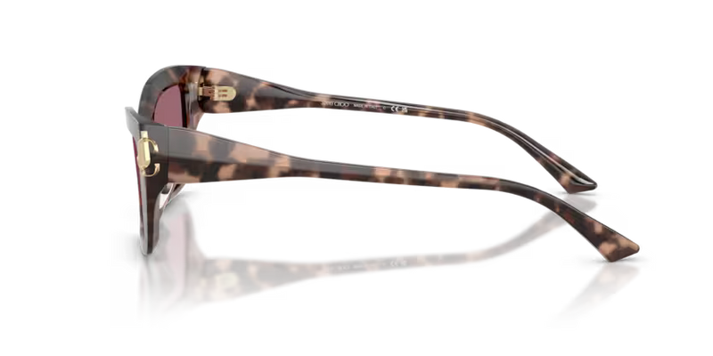 Jimmy Choo Sunglasses Cat-Eye Pink Havana Frame JC5011U 50701A