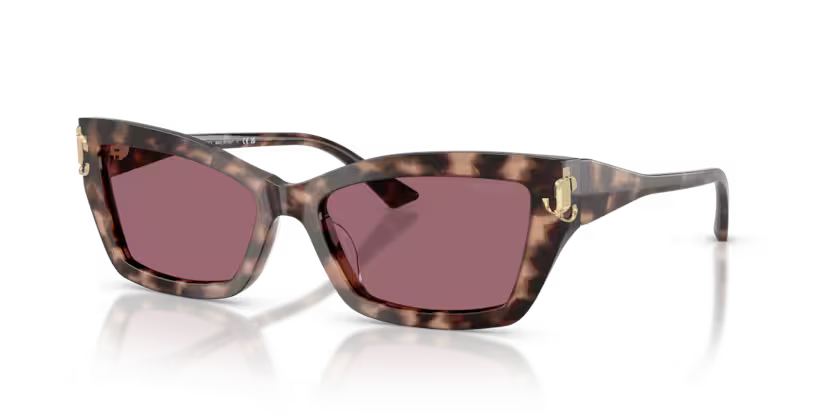 Jimmy Choo Sunglasses Cat-Eye Pink Havana Frame JC5011U 50701A