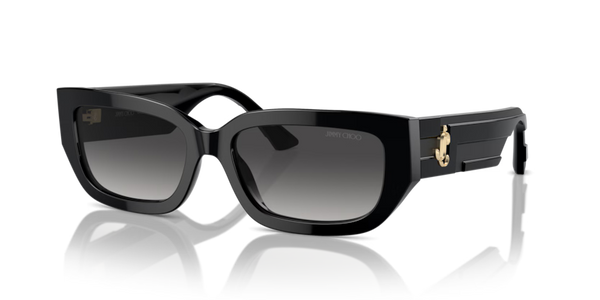 Jimmy Choo JC Monogram Sunglasses Pillow Black Frame JC5017 50008G