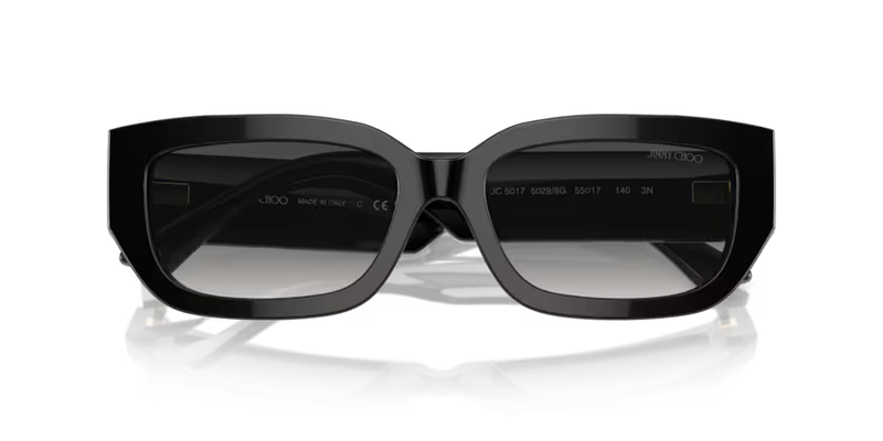 Jimmy Choo JC Monogram Sunglasses Pillow Black Frame JC5017 50298G