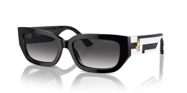 Jimmy Choo JC Monogram Sunglasses Pillow Black Frame JC5017 50298G