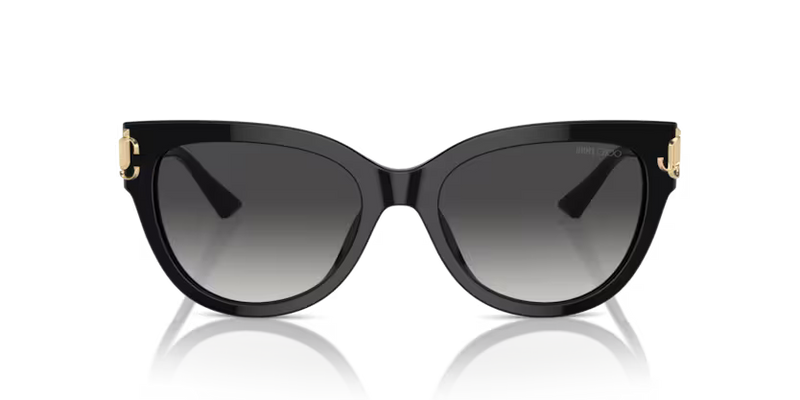 Jimmy Choo Sunglasses Phantos Black Frame Grey Lens JC5018U 50008G
