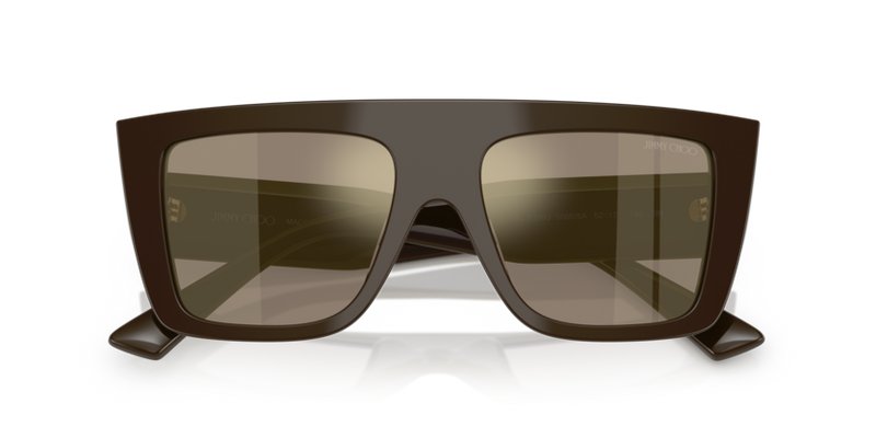 Jimmy Choo Monogram Sunglasses Square Caper Green JC5026U 50605A