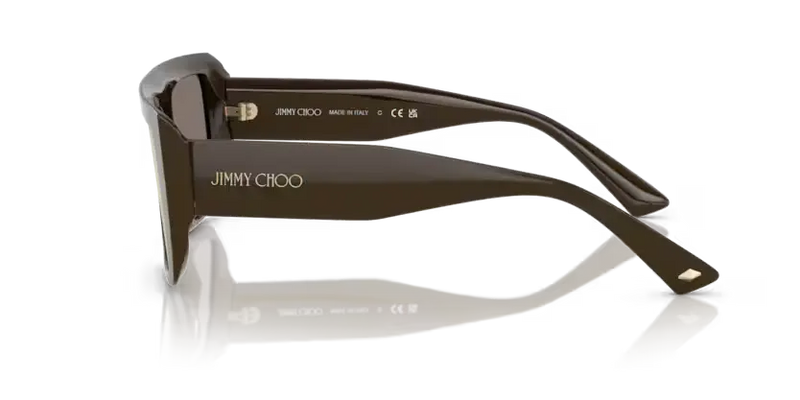 Jimmy Choo Monogram Sunglasses Square Caper Green JC5026U 50605A