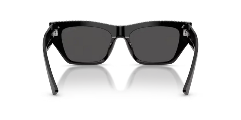 Jimmy Choo Crystal Sunglasses Cat-Eye Black Frame JC5035B 500087