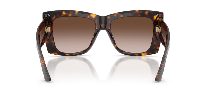Jimmy Choo JC Monogram Sunglasses Square Havana JC5036B 500213