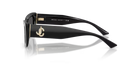 Jimmy Choo Monogram Sunglasses Cat-Eye Black Frame JC5037BU 500087
