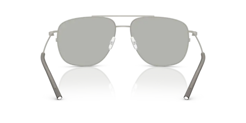 Moncler Alumni Sunglasses Pilot Silver ME4004 10048V57