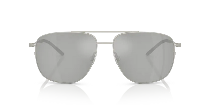 Moncler Alumni Sunglasses Pilot Silver ME4004 10048V57