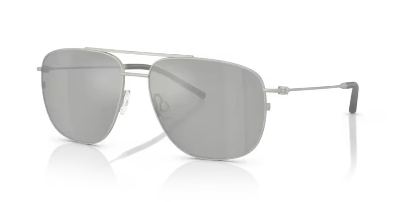 Moncler Alumni Sunglasses Pilot Silver ME4004 10048V57