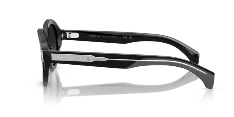 Moncler Rondosa Sunglasses Round Black ME6003 3001T3