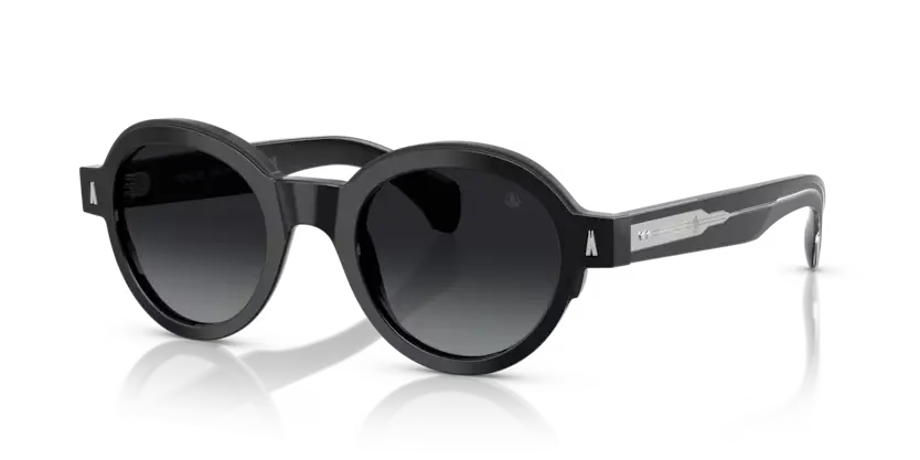 Moncler Rondosa Sunglasses Round Black ME6003 3001T3