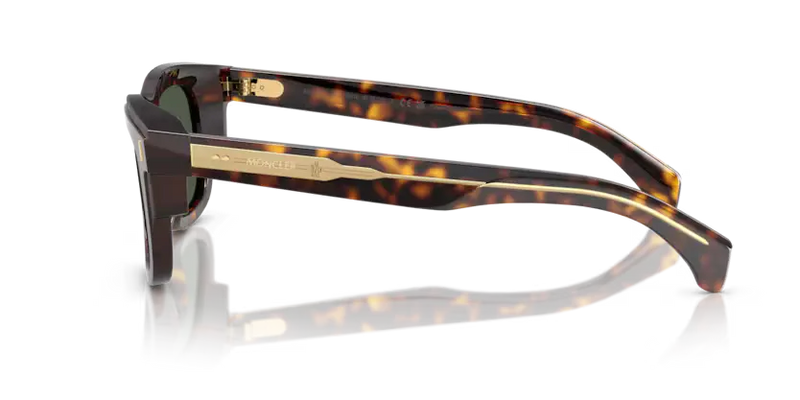 Moncler Claro Sunglasses Square Tortoise Polarised ME6004 30029A