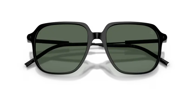 Moncler Cylin Sunglasses Pilot Black Frame Green Lens ME6010 300171