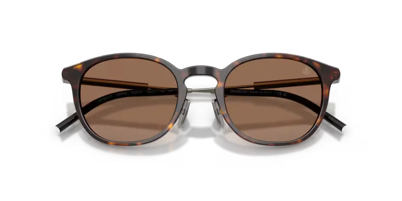 Moncler Barbb Sunglasses Round Havana ME6011D 300273