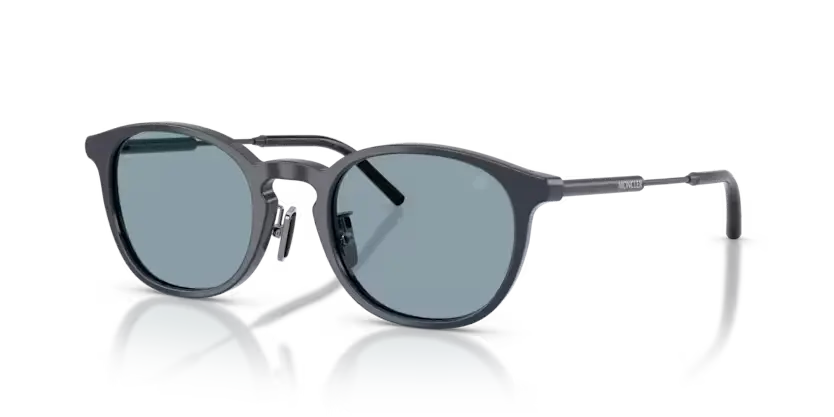 Moncler Barbb Sunglasses Round Navy Blue ME6011D 302072