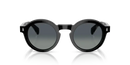 Moncler Aurone Sunglasses Round Black ME6012 30013C