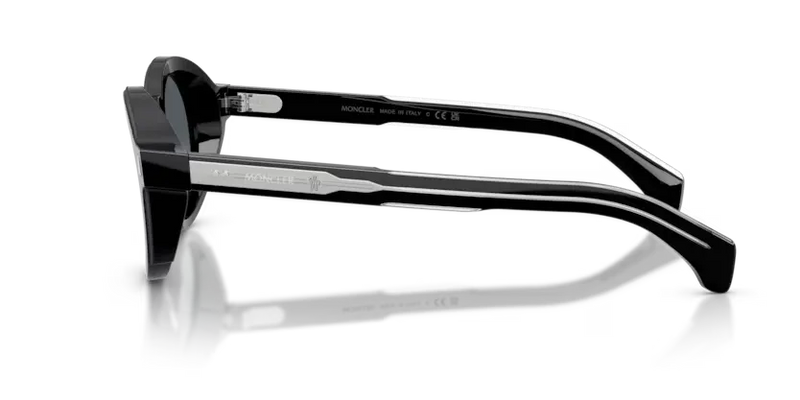 Moncler Aurone Sunglasses Round Black ME6012 30013C