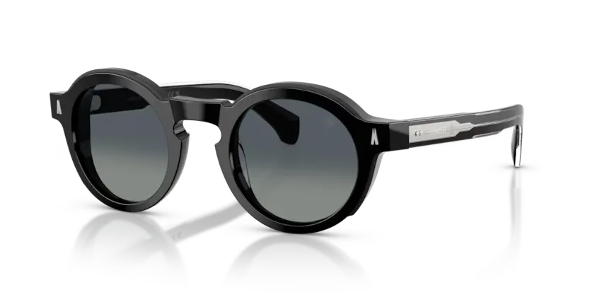 Moncler Aurone Sunglasses Round Black ME6012 30013C