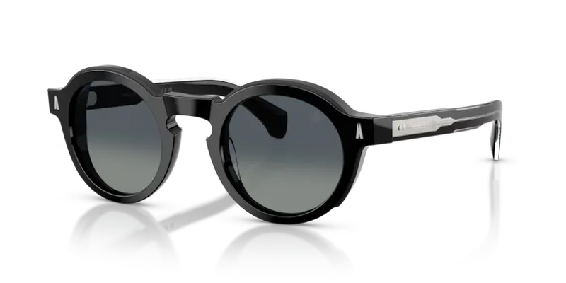 Moncler Aurone Sunglasses Round Black ME6012 30013C