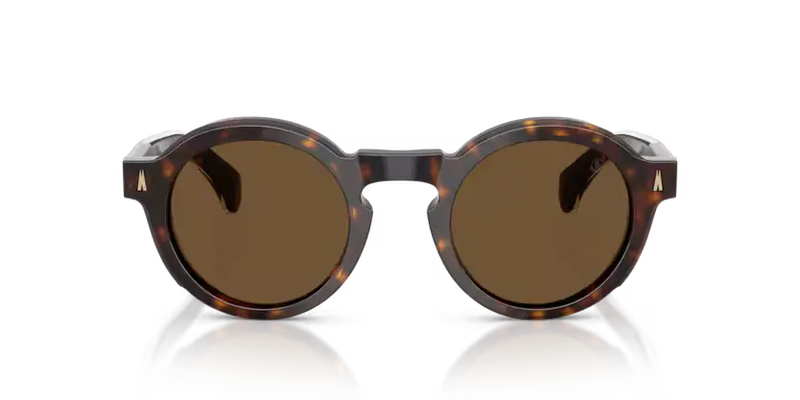 Moncler Aurone Sunglasses Round Havana ME6012 300273