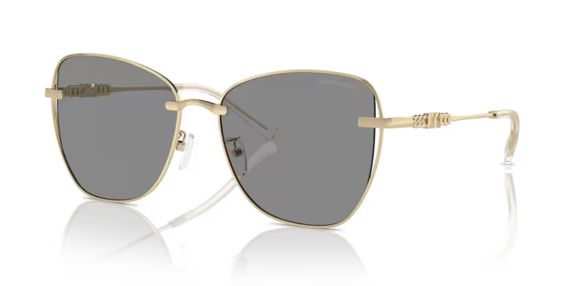 Michael Kors Beijing Sunglasses Light Gold MK1158D 10143F