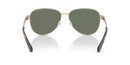 Michael Kors Biarritz Sunglasses Pilot Gold MK1160 10143H Michael Kors