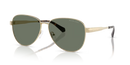 Michael Kors Biarritz Sunglasses Pilot Gold MK1160 10143H Michael Kors