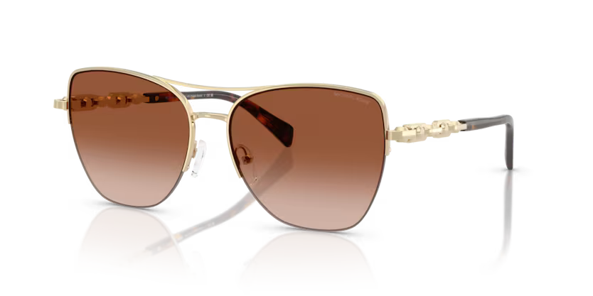 Michael Kors Dorado Beach Sunglasses Light Gold MK1163 101413