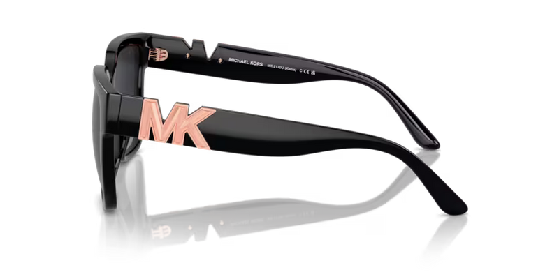 Michael Kors Karlie Sunglasses Square Black Frame Polarised MK2170U 3005T3