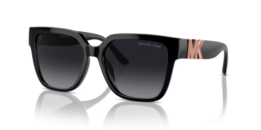 Michael Kors Karlie Sunglasses Square Black Frame Polarised MK2170U 3005T3