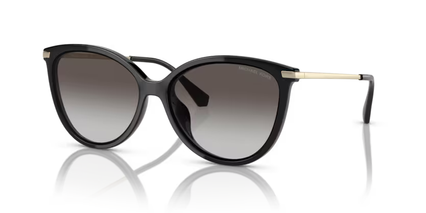 Michael Kors Dupont Sunglasses Cat-Eye Black Frame MK2184U 30058G