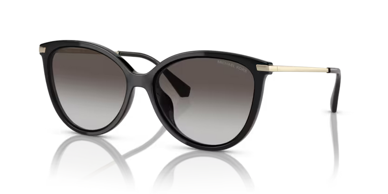 Michael Kors Dupont Sunglasses Cat-Eye Black Frame MK2184U 30058G