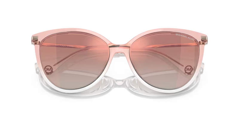 Michael Kors Dupont Sunglasses Cat-Eye Pink/Clear Frame MK2184U 32556F
