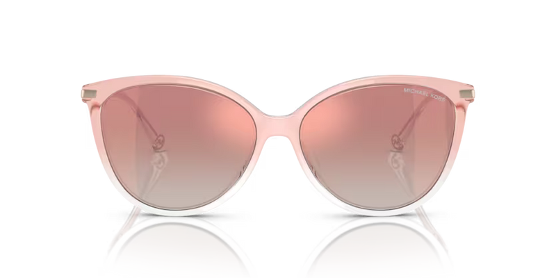 Michael Kors Dupont Sunglasses Cat-Eye Pink/Clear Frame MK2184U 32556F
