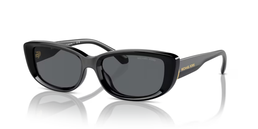 Michael Kors Asheville Sunglasses Rectangle Black Frame MK2210U 300587