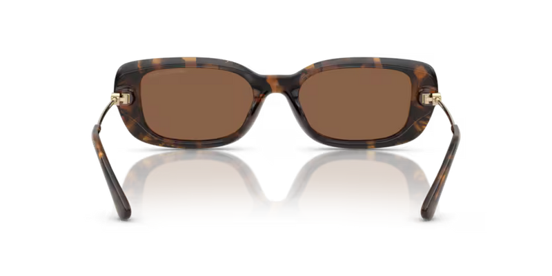 Michael Kors Capella Sunglasses Rectangle Tortoise Frame MK2228D 30063G