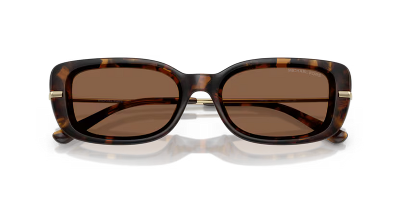 Michael Kors Capella Sunglasses Rectangle Tortoise Frame MK2228D 30063G