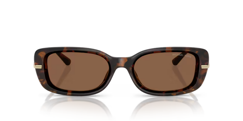 Michael Kors Capella Sunglasses Rectangle Tortoise Frame MK2228D 30063G